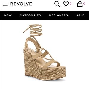 RAYE Media Wedge in Tan